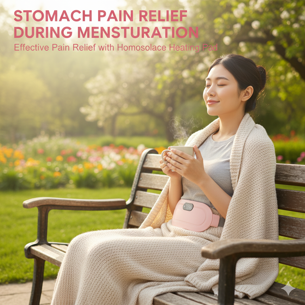 Homosolace Period Cramp Relief Massager |12 months warranty