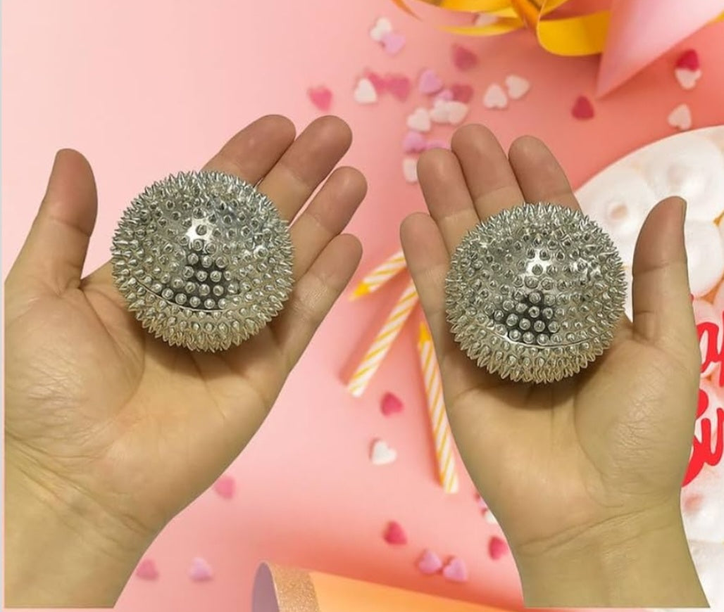 Homosolace Stress Relief Acupressure Massage Balls (pack of 2)